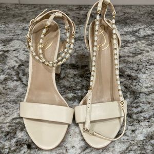 Sam Edelman Yanelli Block Heel Sandal 8.5 New